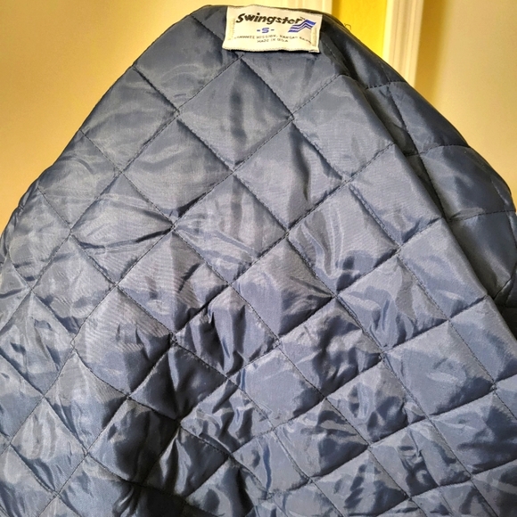 Vintage U.S. Navy Satin Bomber Jacket "Coolest Jacket" Navy Aviator Bomber sz Sm - Picture 11 of 16